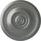 Ekena Millwork Raynor Ceiling Medallion (Fits Canopies up to 6"), Hand-Painted Silver, 20 5/8"OD x 1 3/8"P CM20BESLS - alternate 1